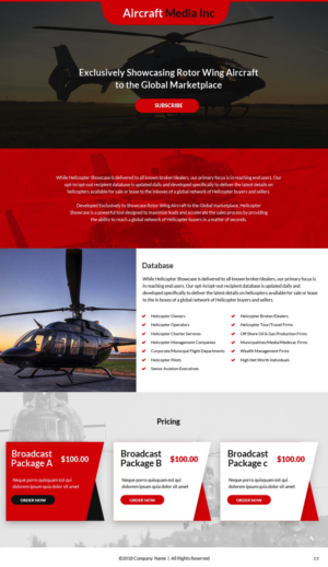 Wordpress Design by pb for Aircraft Media Inc | Design: #18025287