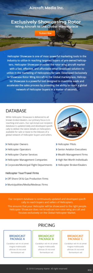 Wordpress Design by pb for Aircraft Media Inc | Design: #18025295