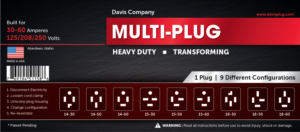 Heavy Duty Electrical Plug Label Design | Label Design by Akshar Shailesh
