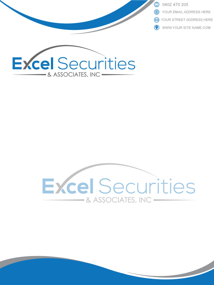 Logo Design by jonson 2 for Excel Securities & Associates, Inc. | Design #18183997