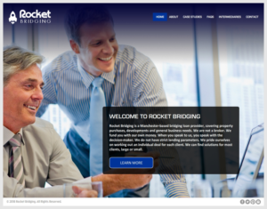 Rocket Bridging | Web Design by -Marc-