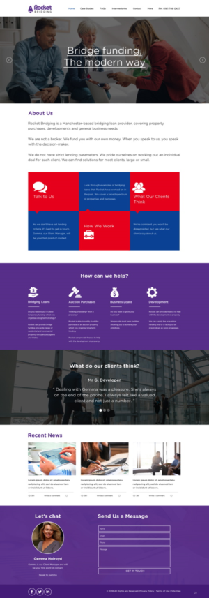 Web Design by pb for this project | Design: #18015283
