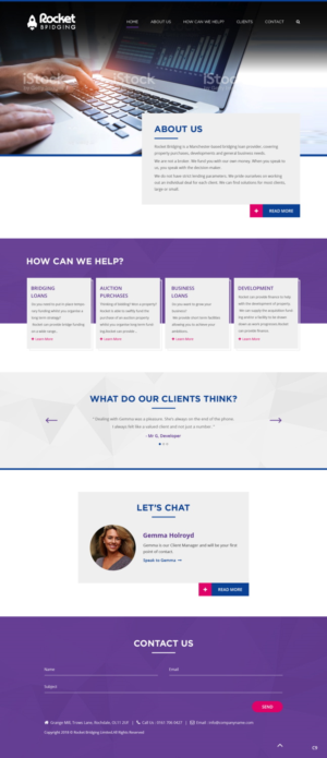 Web Design by pb for this project | Design: #18015287