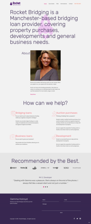 Web Design by pb for this project | Design: #18015319