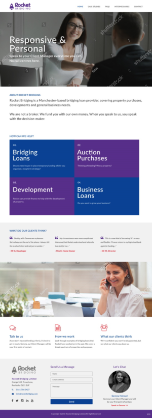 Web Design by pb for this project | Design: #18018689