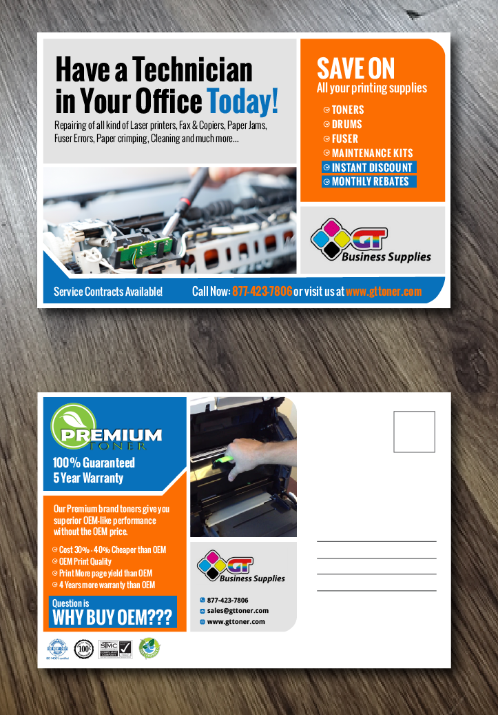 Postcard Design by Alexandar for this project | Design #18017298