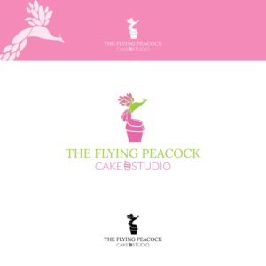 Design de Logo par Natasa m. pour The Flying Peacock Cake Studio | Design #18185133