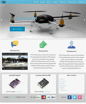 Web Design by tarek_cs for this project | Design: #2792896