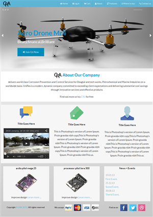 Web Design by tarek_cs for this project | Design: #2794524