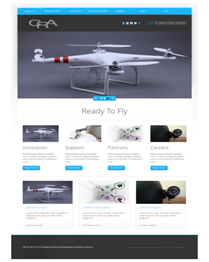 Web Design by Chaitanya S. for this project | Design: #2794721