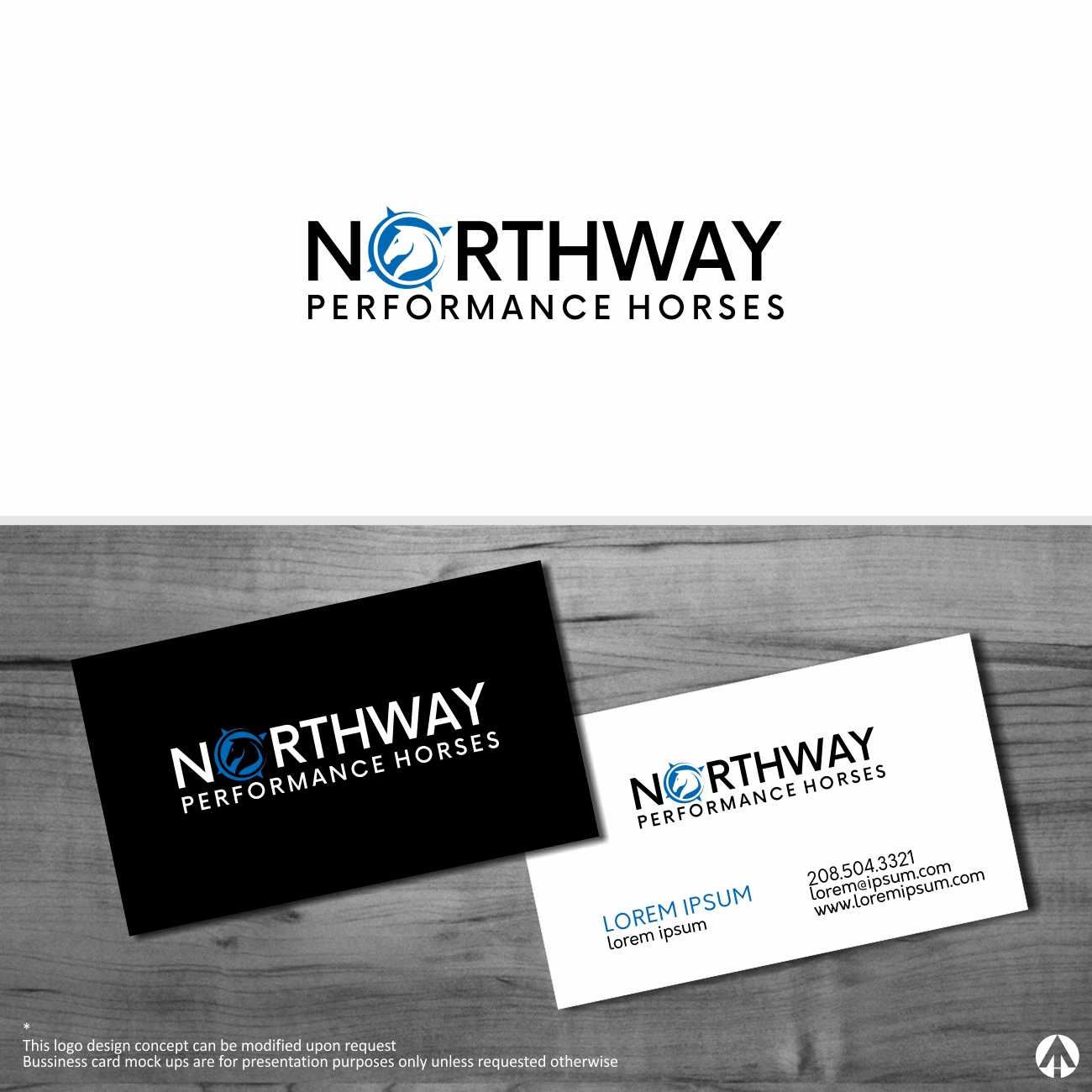 Diseño de Logo por MBARO para Northway Performance Horses | Diseño #18089566