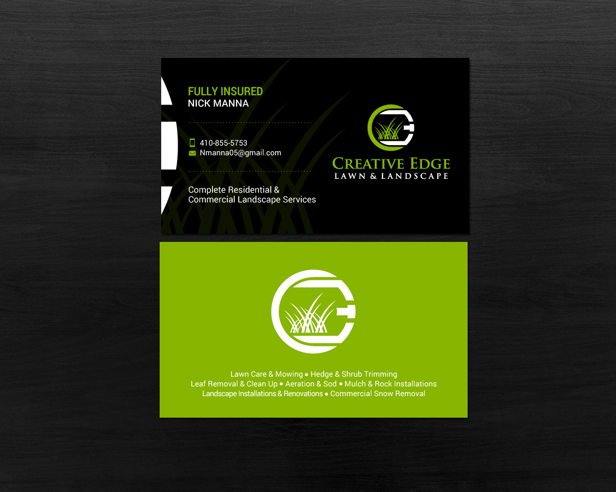 Business Card Design by chandrayaan.creative for this project | Design #18011818