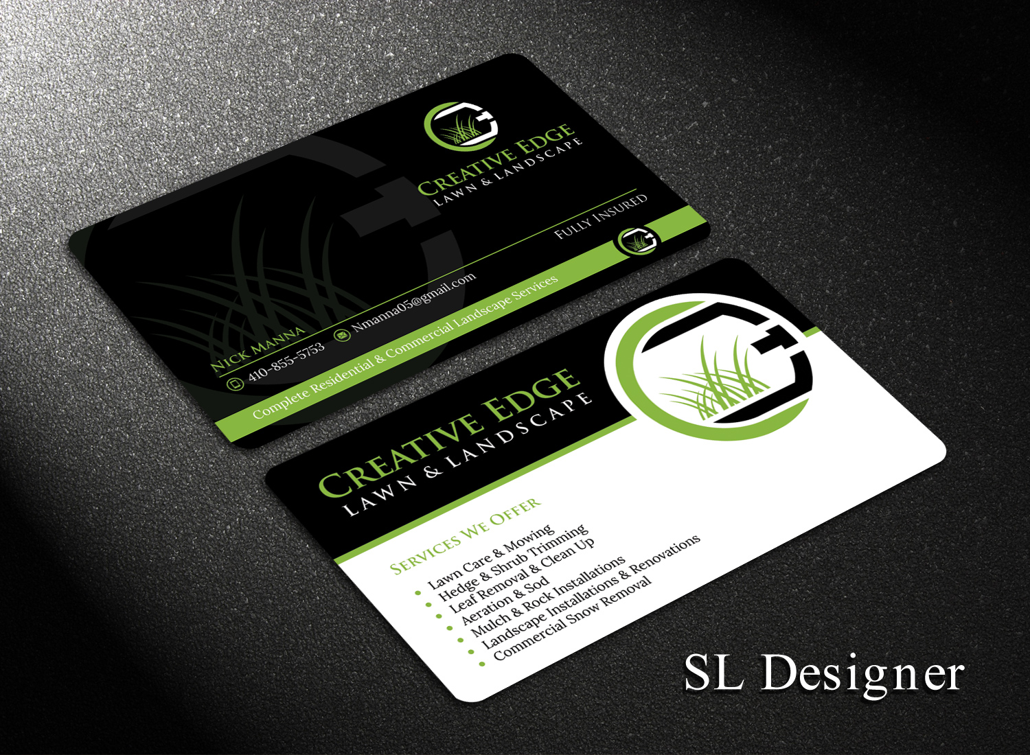 Business Card Design by SL Designer for this project | Design #18011797
