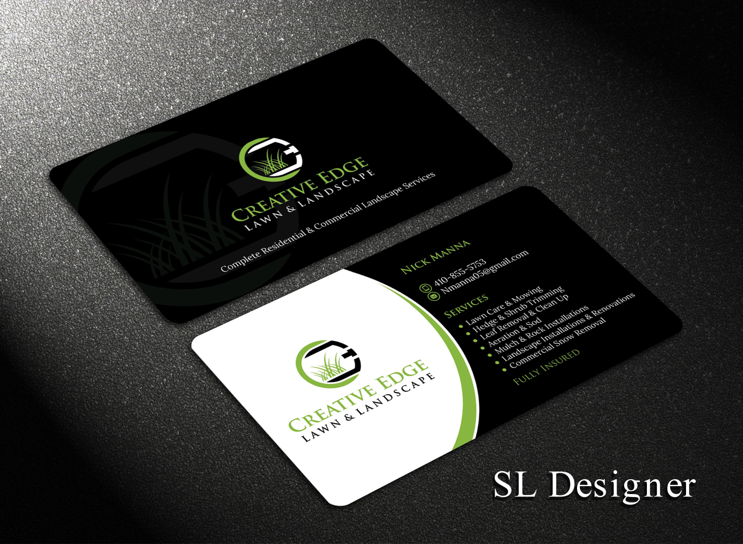 Business Card Design by SL Designer for this project | Design #18011801