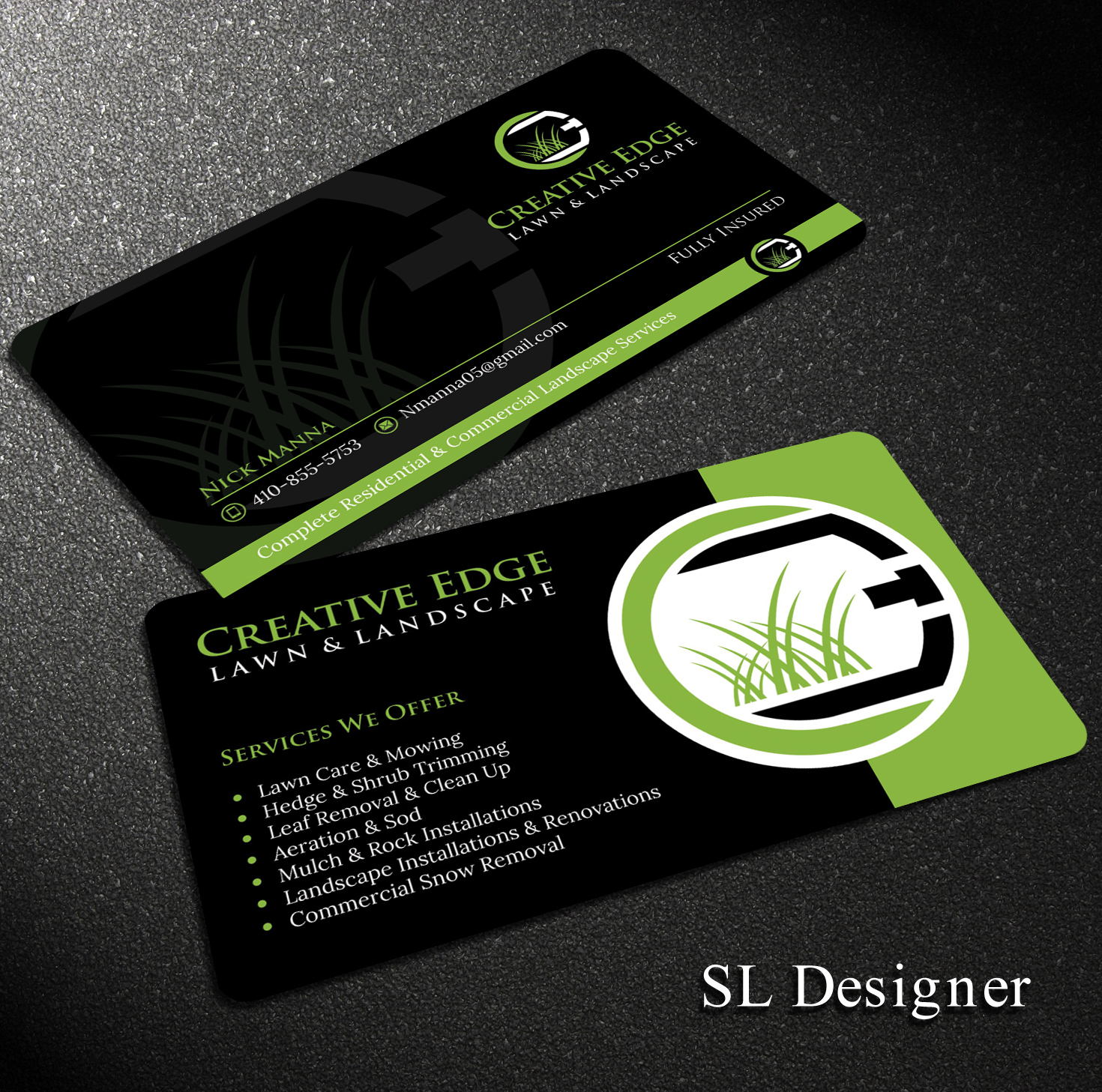 Business Card Design by SL Designer for this project | Design #18011804