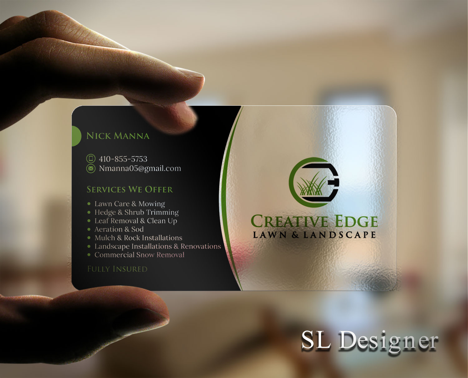 Business Card Design by SL Designer for this project | Design #18011808