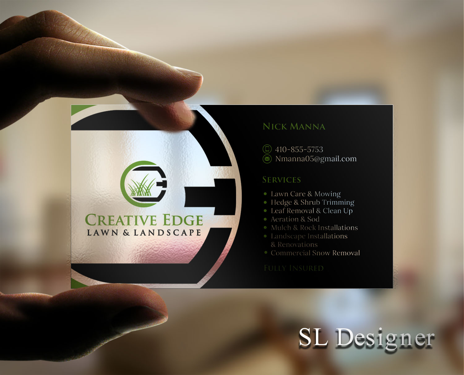 Business Card Design by SL Designer for this project | Design #18011809