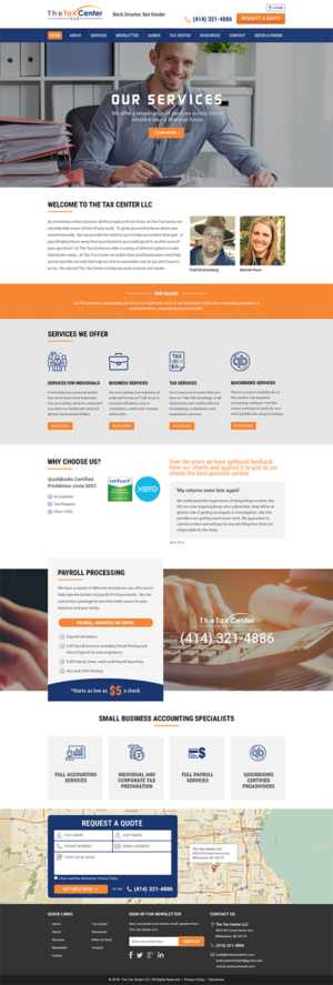 Wordpress Design by RupalTechno for this project | Design: #18084603