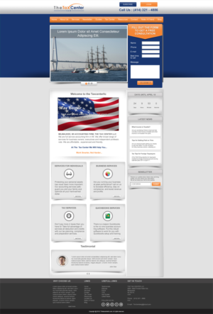 Wordpress Design by DesignXyz for this project | Design: #18151755