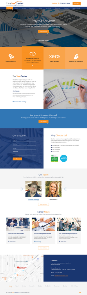 Wordpress Design by Ved Web Services for this project | Design: #18015116