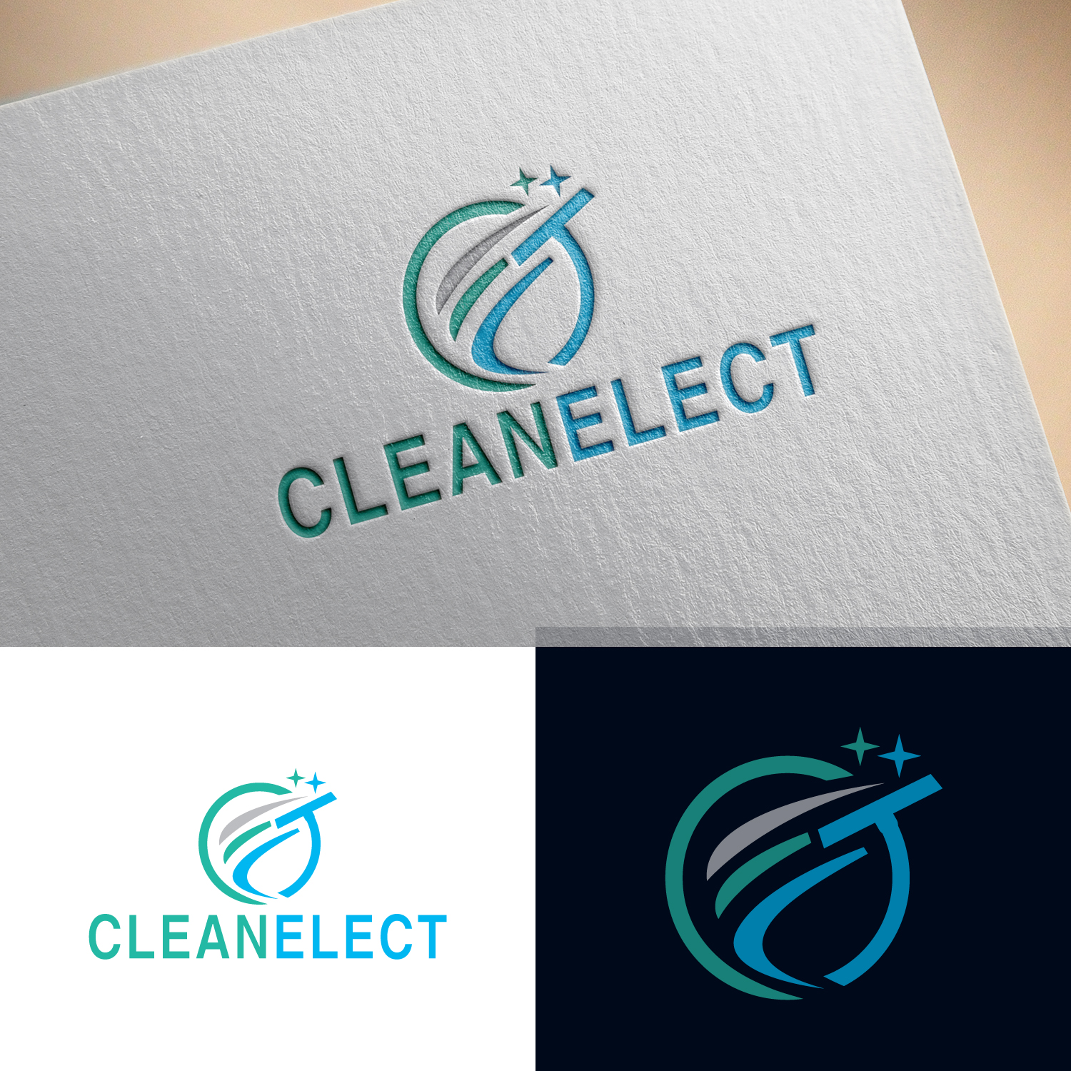 Logo Design by zahoorawan for CleanElect | Design: #18017503