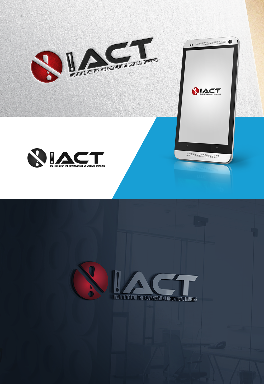 Logo Design by AnjelsS for Institute for the Advancement of Critical Thinking | Design #18016668