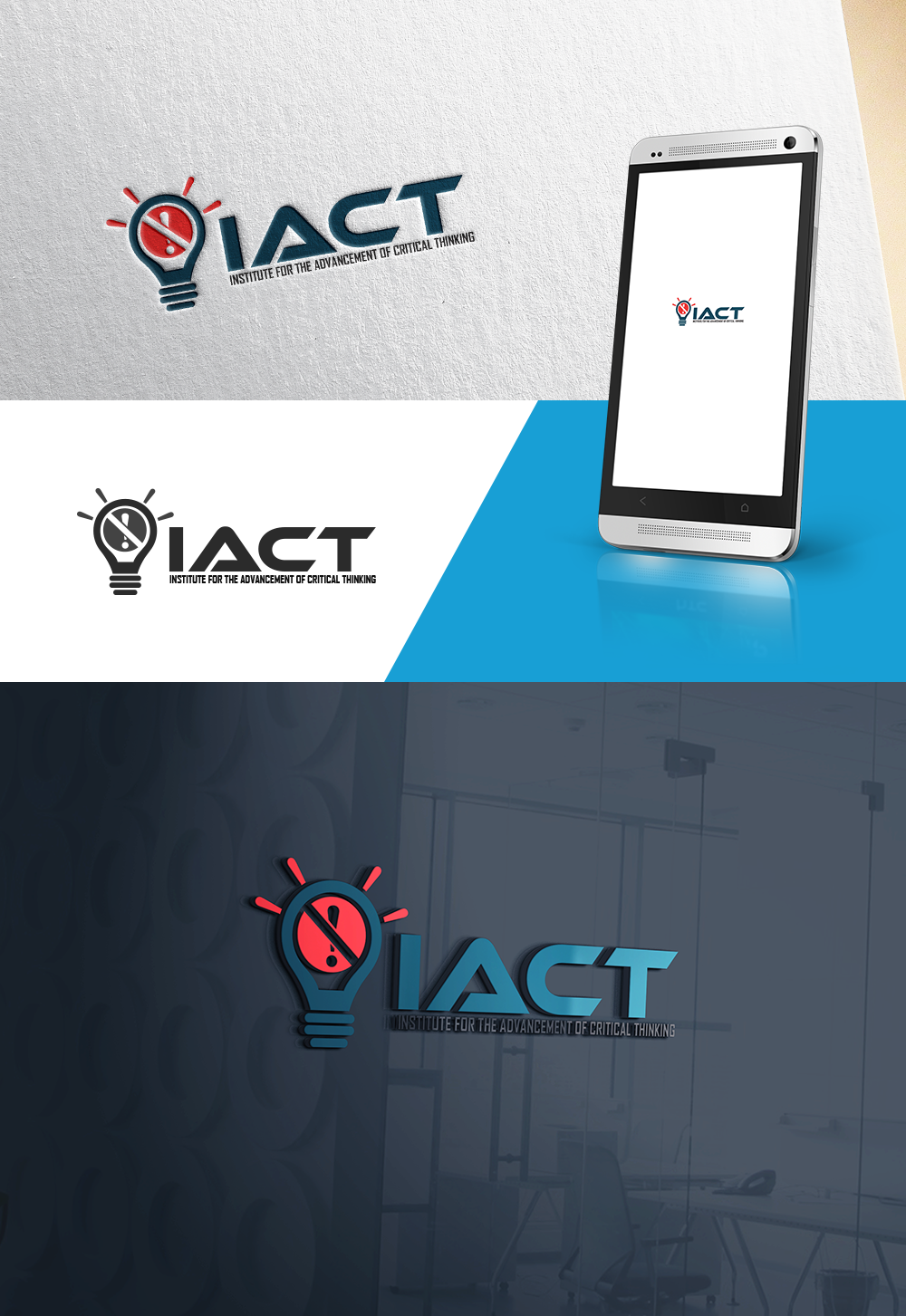 Logo Design by AnjelsS for Institute for the Advancement of Critical Thinking | Design #18032722