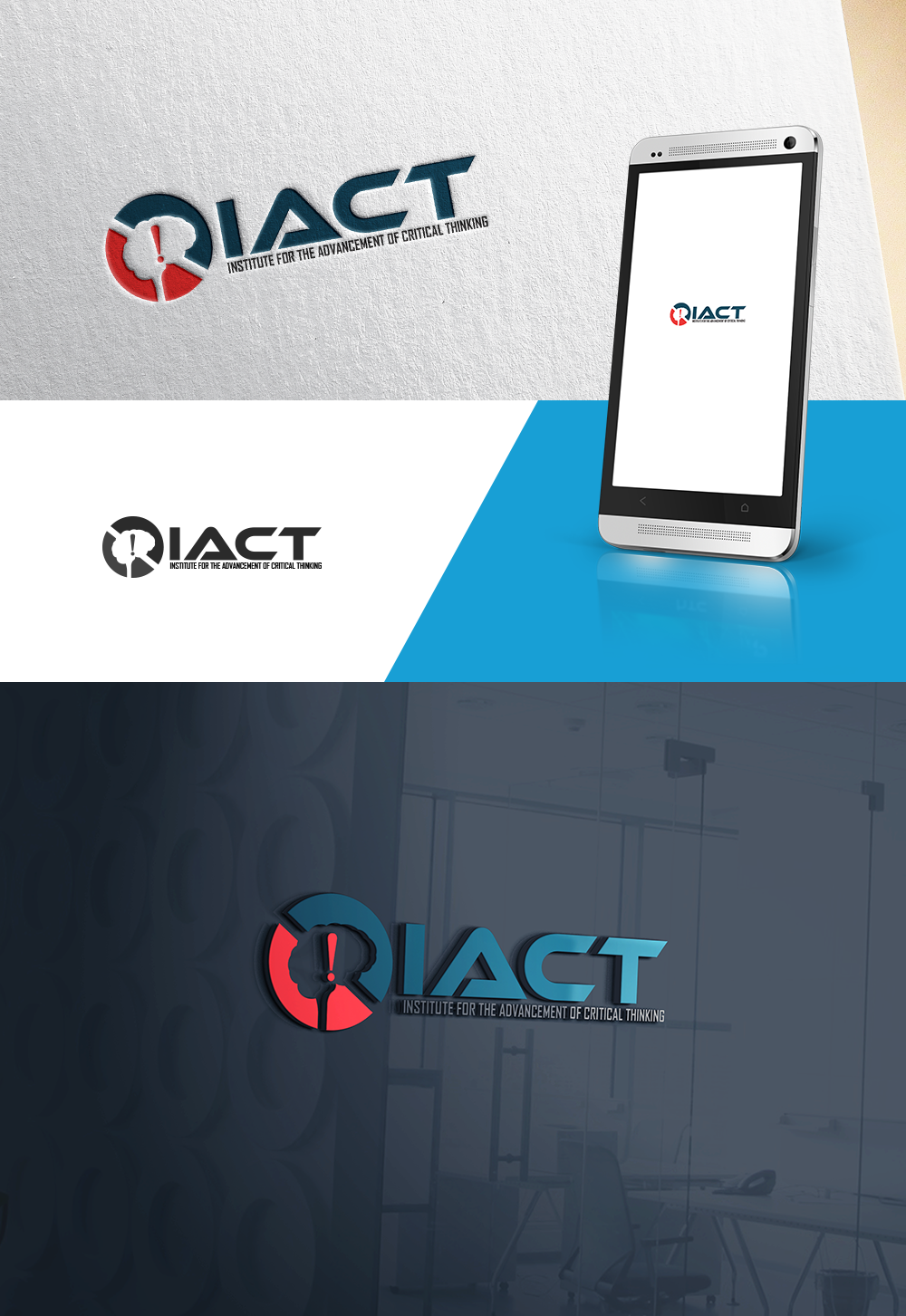 Logo Design by AnjelsS for Institute for the Advancement of Critical Thinking | Design #18032724