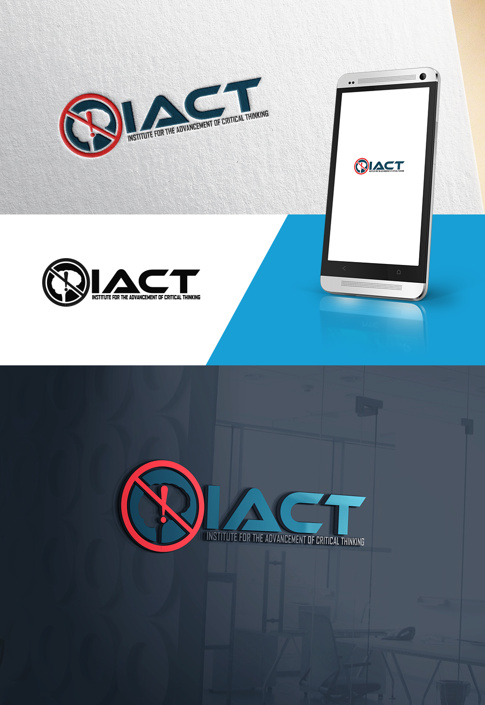 Logo Design by AnjelsS for Institute for the Advancement of Critical Thinking | Design #18042381