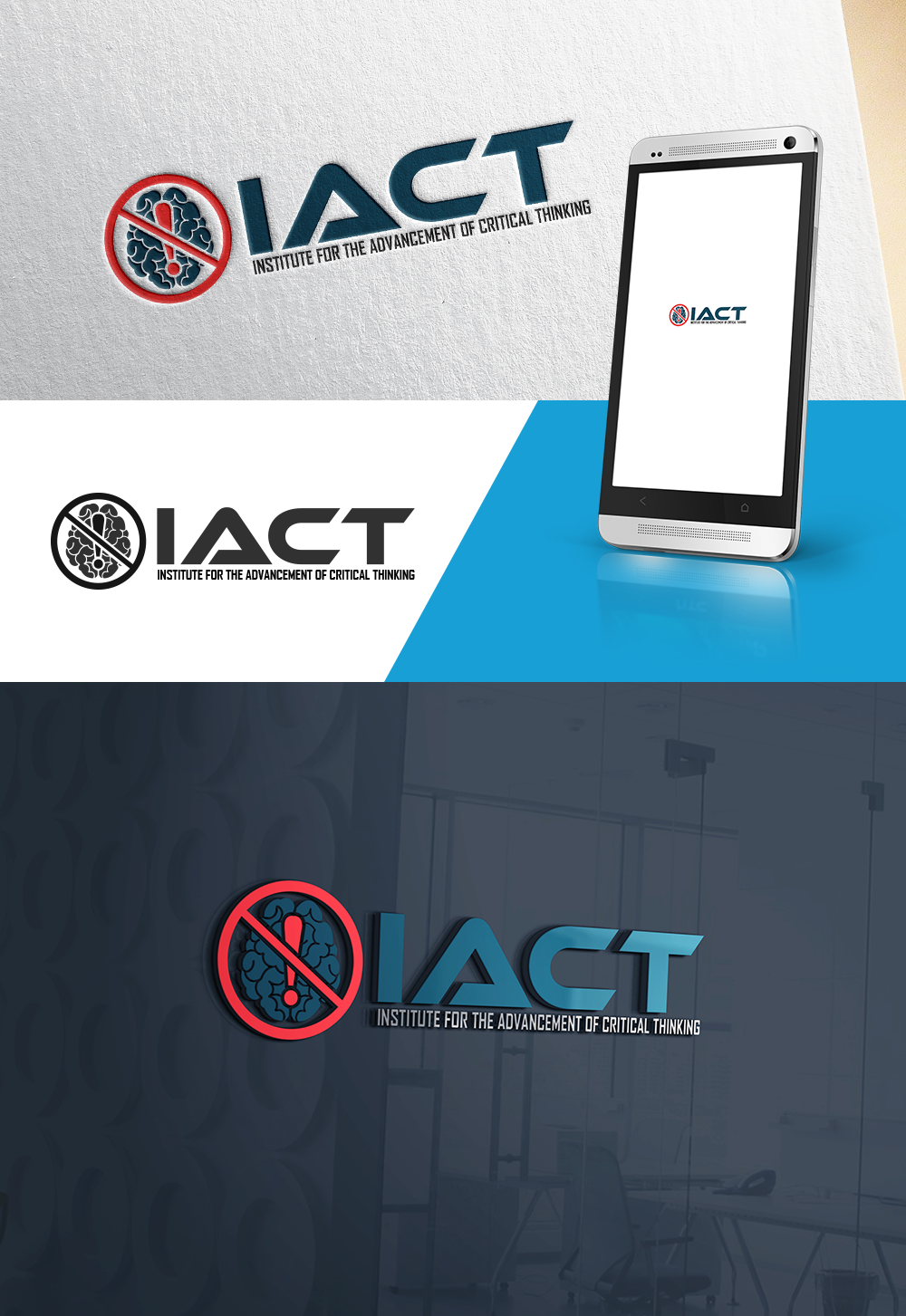 Logo Design by AnjelsS for Institute for the Advancement of Critical Thinking | Design #18101051