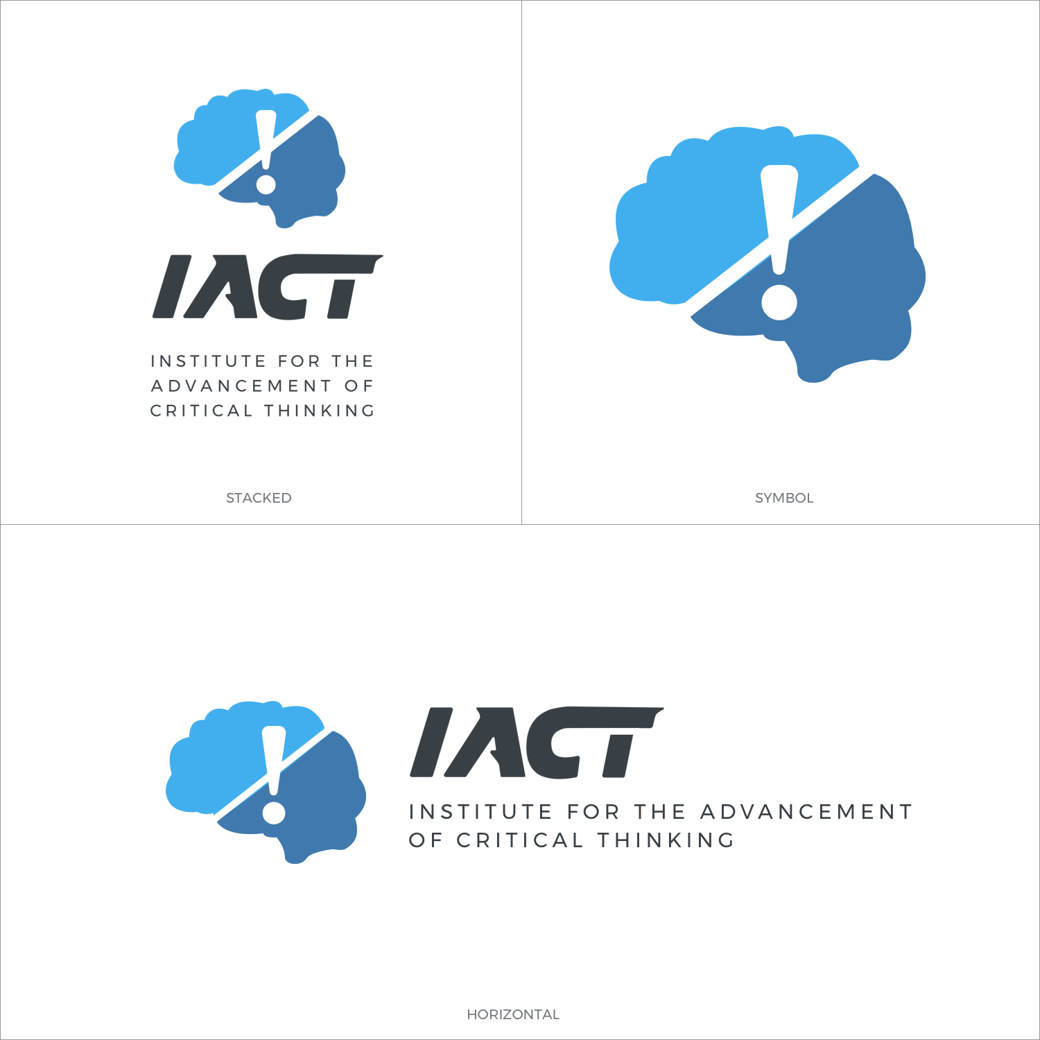 Logo Design by Scott Broughton for Institute for the Advancement of Critical Thinking | Design #18042504