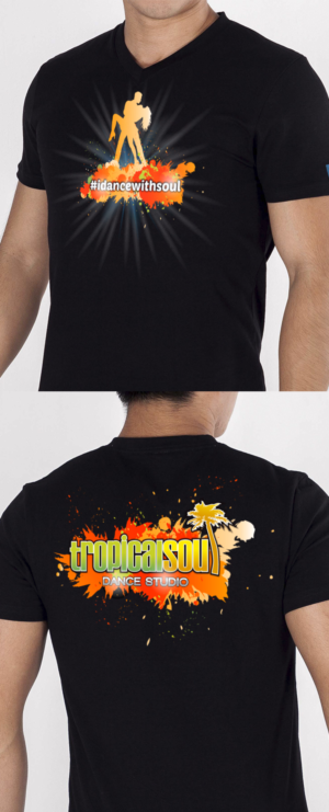 T-shirt Design by YERR® for Tropical Soul Dance Studio Pty Ltd | Design #18011298