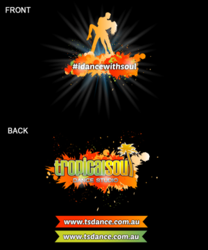 T-shirt Design by YERR® for Tropical Soul Dance Studio Pty Ltd | Design: #18011301