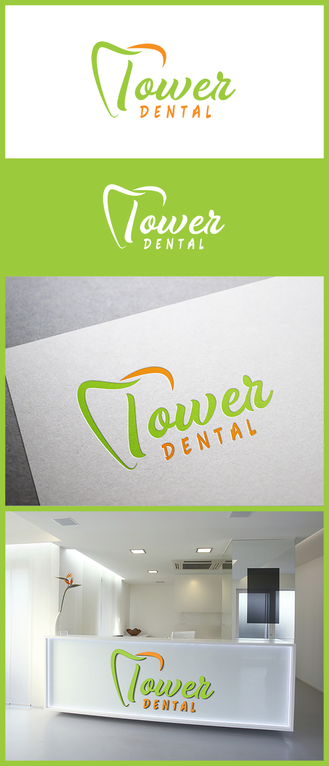 Logo Design by rivemediadesign for Tower Dental | Design #18096483