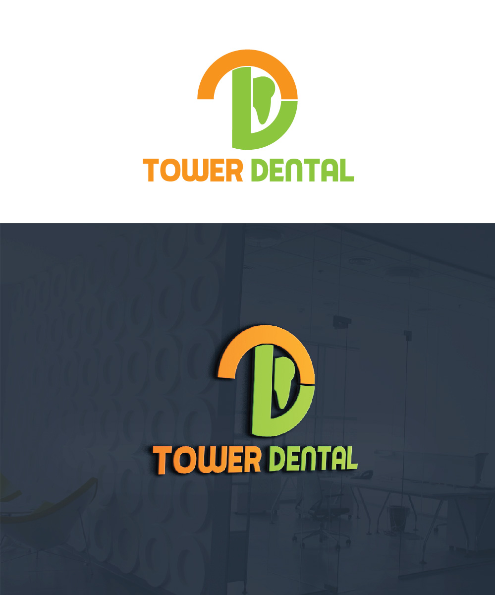 Logo Design by Isnah Logo for Tower Dental | Design #18013731