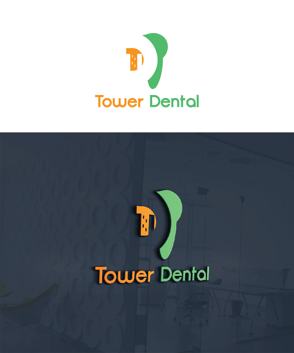 Logo Design by Isnah Logo for Tower Dental | Design #18013732