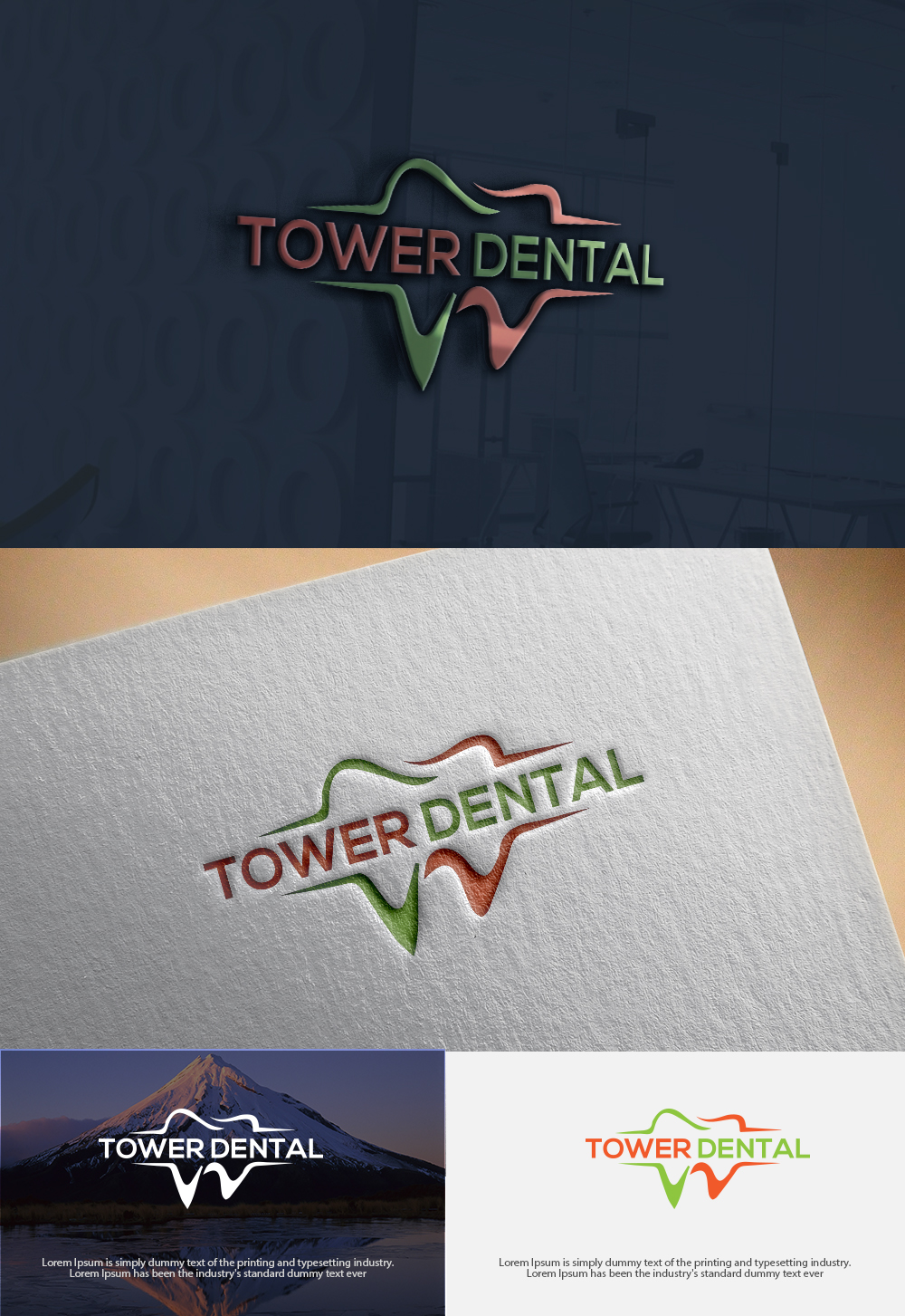 Logo Design by dr ghulam mustafa sahab for Tower Dental | Design #18017993