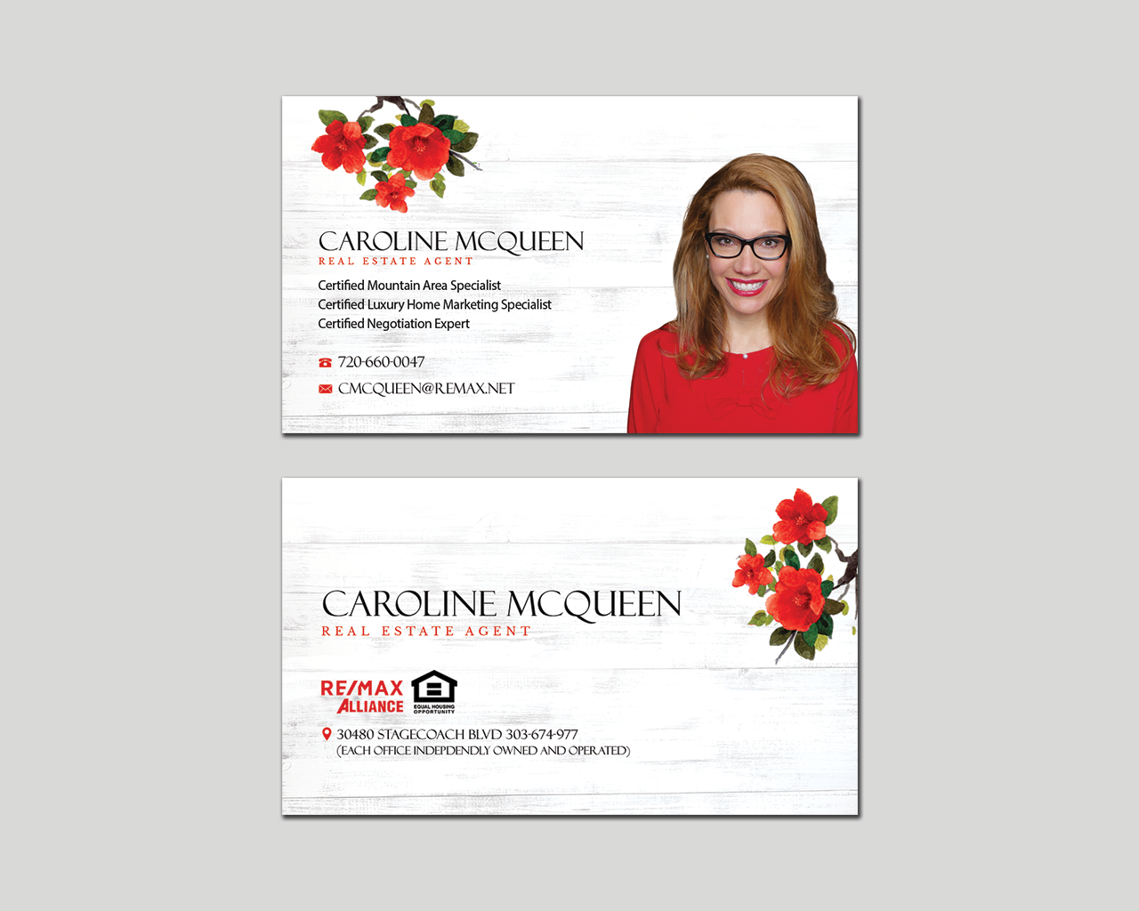 Business Card Design by Riz' for RE/MAX Alliance | Design #18034974