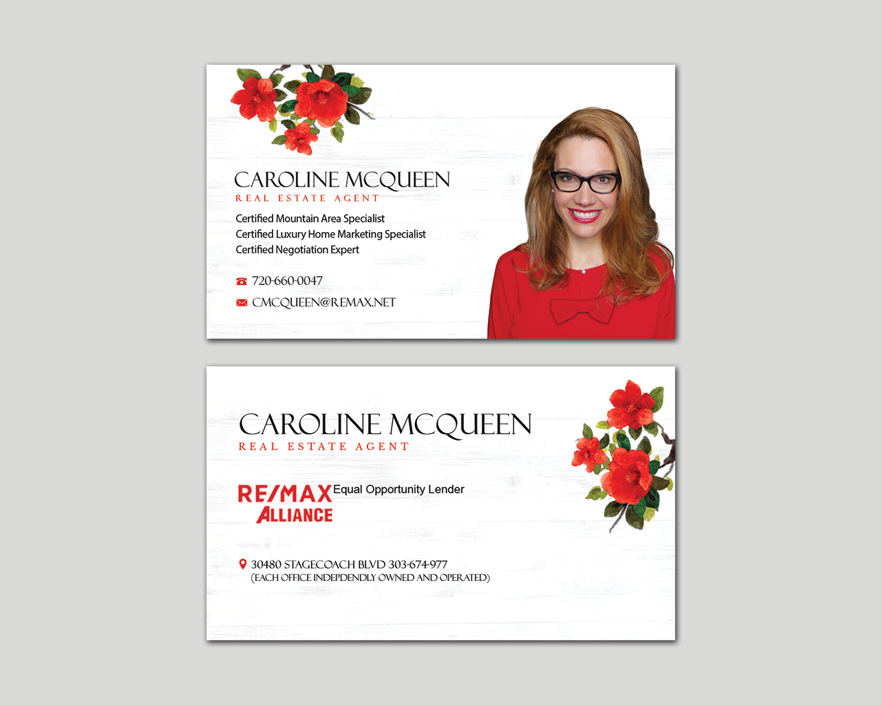 Business Card Design by Riz' for RE/MAX Alliance | Design #18054646