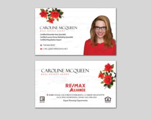 Business Card Design by Riz' for RE/MAX Alliance | Design #18060786
