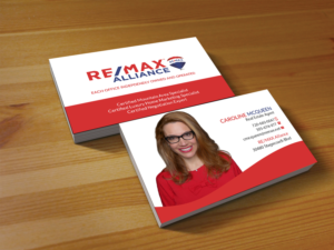 Diseño de Tarjeta de Presentación por Creations Box 2015 para RE/MAX Alliance | Diseño: #18013375