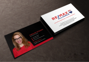 Visitenkarten-Design von Creations Box 2015 für RE/MAX Alliance | Design: #18013376