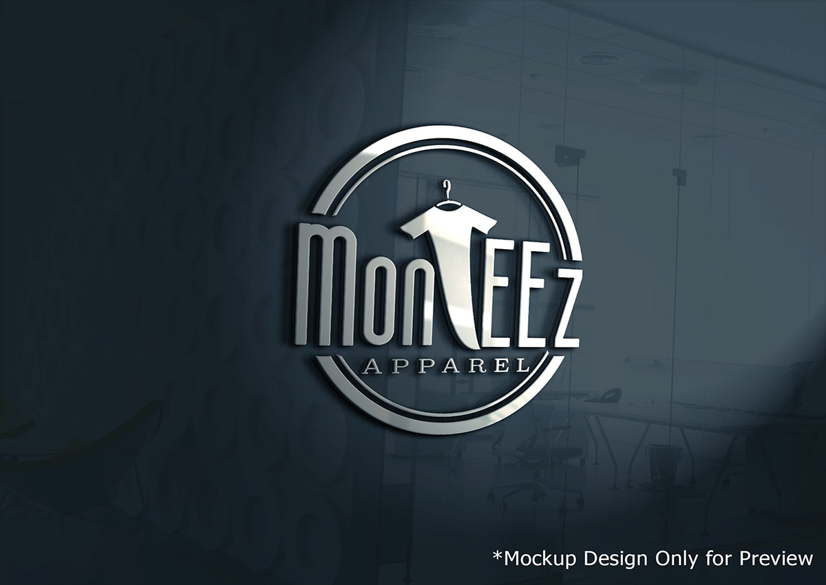 Logo Design by Liyana for MonTEEz Apparel | Design #18050425