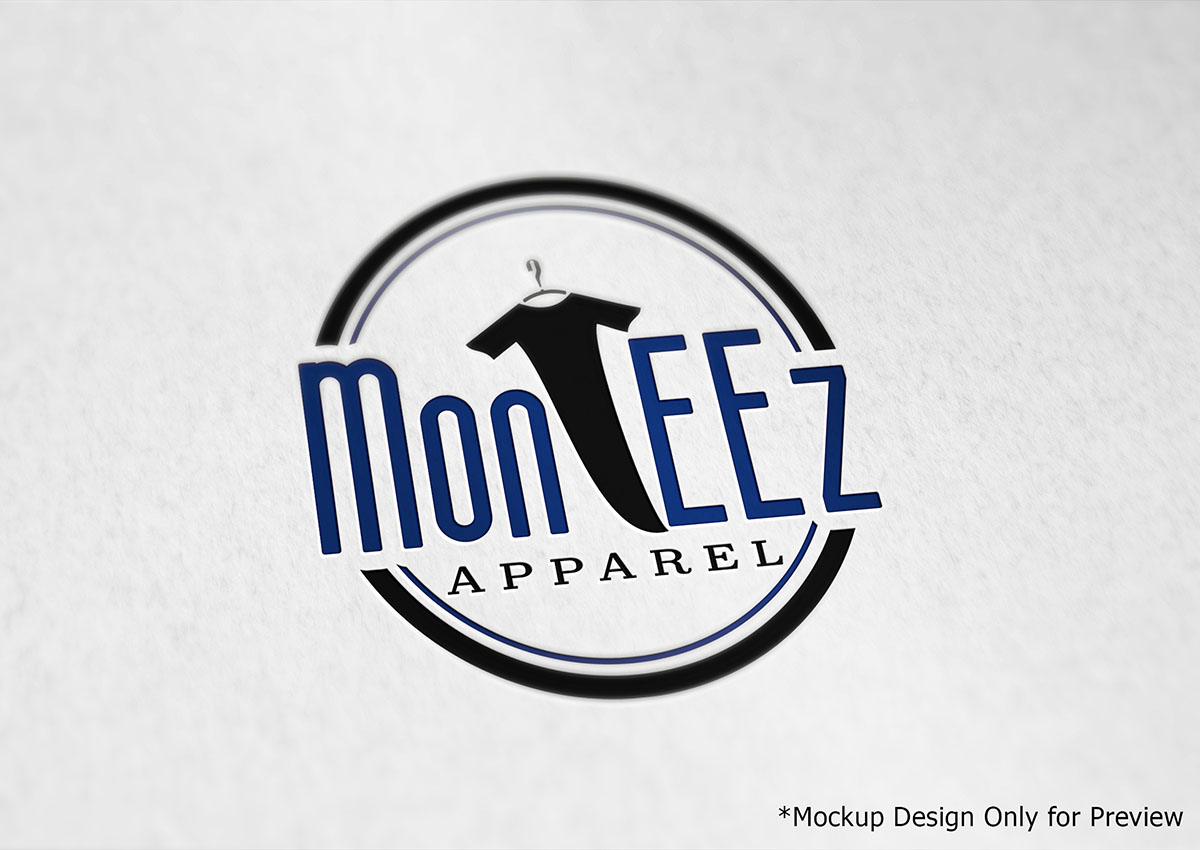 Logo Design by Liyana for MonTEEz Apparel | Design #18050427