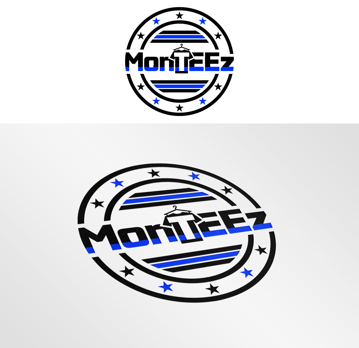 Logo Design by mr.stanche for MonTEEz Apparel | Design #18044131