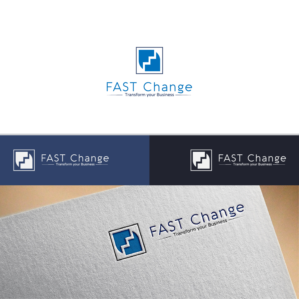 Logo Design by Mime Artworks for Fast Change | Design #18104994