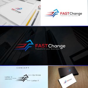Logo Design by Thebranch for Fast Change | Design #18105104