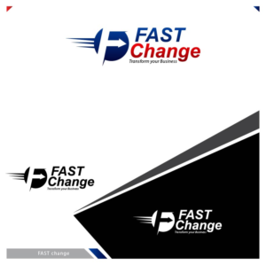 Logo Design by Ijlal 3 for Fast Change | Design #18027305
