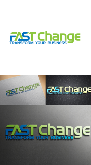 Logo Design by imyounuspathan 2 for Fast Change | Design: #18024800