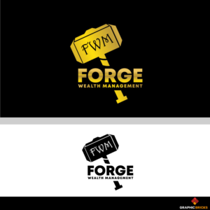 Forge Wealth Management or F.W.M. | Logo Design by Graphic Bricks